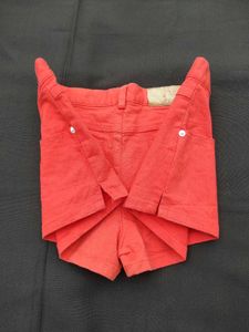 Red Summer Shorts