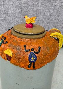 Vintage Decorative Ceramic Jar