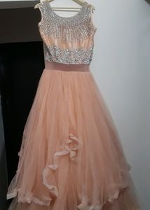 Peach Gown