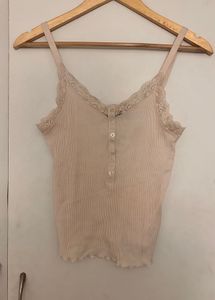 Lace coquettish Trim Cami