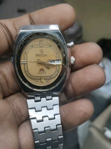 unisex Vintage Ricoh Crystal Automatic Watch