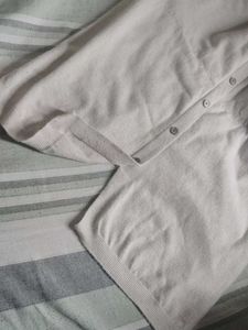 2 in1 Cozy Cream Knit Sweater