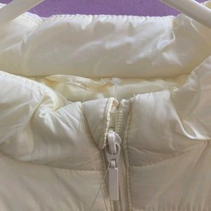 Cream Puffer Jacket