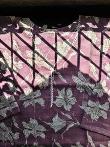 Floral Print Kurta