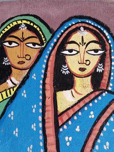 3womens (Ref: Jamini Roy Art) On Bolkom Fev