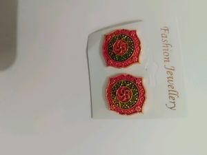 Earrings Tops 3 Pair Of Combo