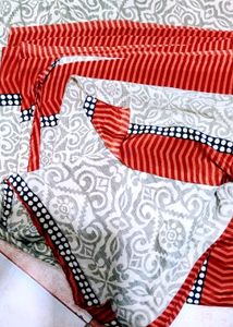 Malai Makhan Crepe Saree