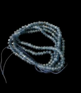 Blue Beaded Bracelet Strands