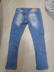 Light Wash Slim Fit Jeans
