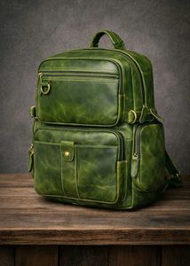 Leather Backpack - Stylish and Durable