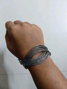 Elegant sliver shimmer Bracelet