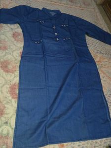 Blue Denim kurti