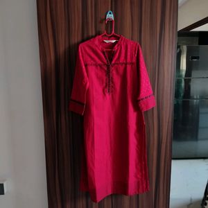 Deep Red BIBA Kurta ❤✨