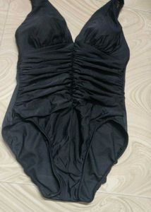 Classic Black One-Piece Swimsuit