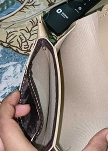 Combo of Clutch Purse and Fuzzy Pouch