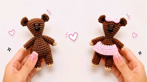 Handmade Crochet Teddy Bears