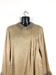Tan Partywear Dress(Women’s)
