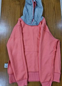 Pink Asics Hoodie
