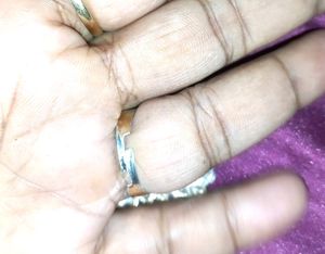 Golden Big Finger Ring