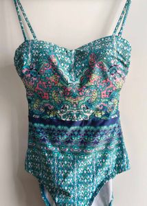 Boho Print One Piece Swimsuit
