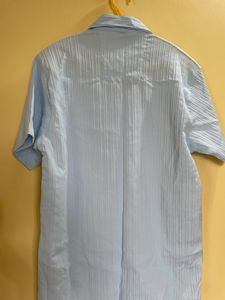 WUXI - Men Textured Loose Fit Shirt