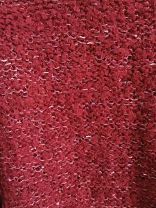 Maroon Knit Sweater