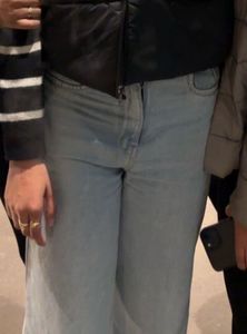 Light Wash Wide Leg Jeans