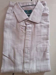 Linen Club Striped Shirt(like new)