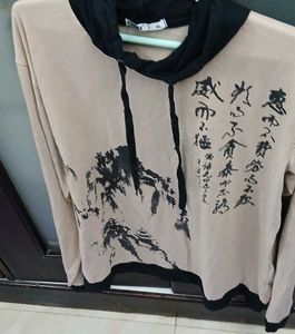 Unique Landscape Print Hoodie - New