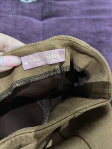 Suede Pants