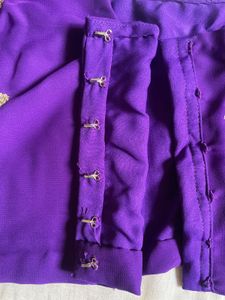 Royal Purple heavy Embroidered Lehenga Choli Set💜