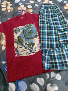 girls trendy night suit