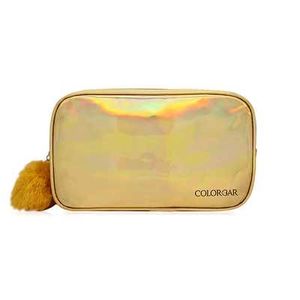 ColorbarGold Holographic Cosmetic Pouch