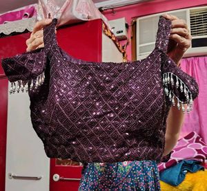 Sparkling Wine Lehenga Choli Set