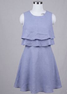 sky blue dress bilkul new h