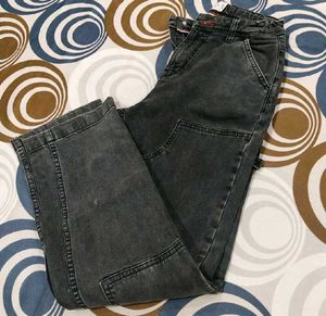 Men's Charcoal Carpenter Jeans