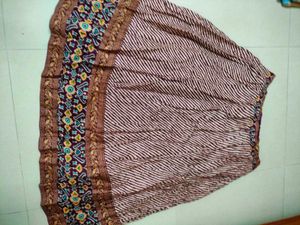 Beautiful Striped Chaniya Skirt