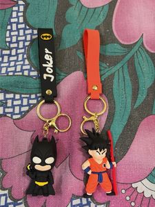 Character Keychains - Batman & Goku