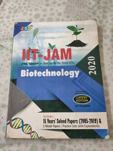 IIT-JAM Biotechnology 2020 Edition