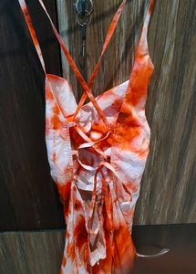 Urbanic tie-dye maxi dress