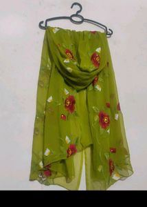 Henna Green Dupatta