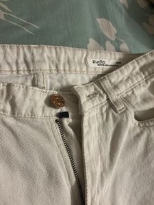 Two Jeans Combo( White And Black)