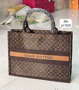 LV  Brown Tote Bag