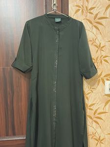 Elegant Dark Green Kurta