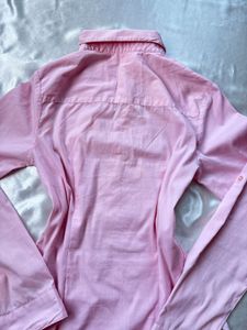 Chic Pink Long Sleeve Shirt