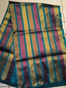 Peacock Green South Silk Saree