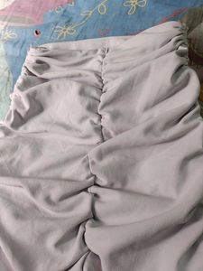 Lavender Ruched Tube Top