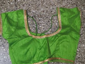 Vibrant Green Ethnic Blouse