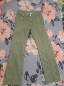 H&amp;M Flared Cargo Trousers