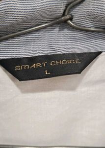 Striped white co-ords set Shirt n shorts